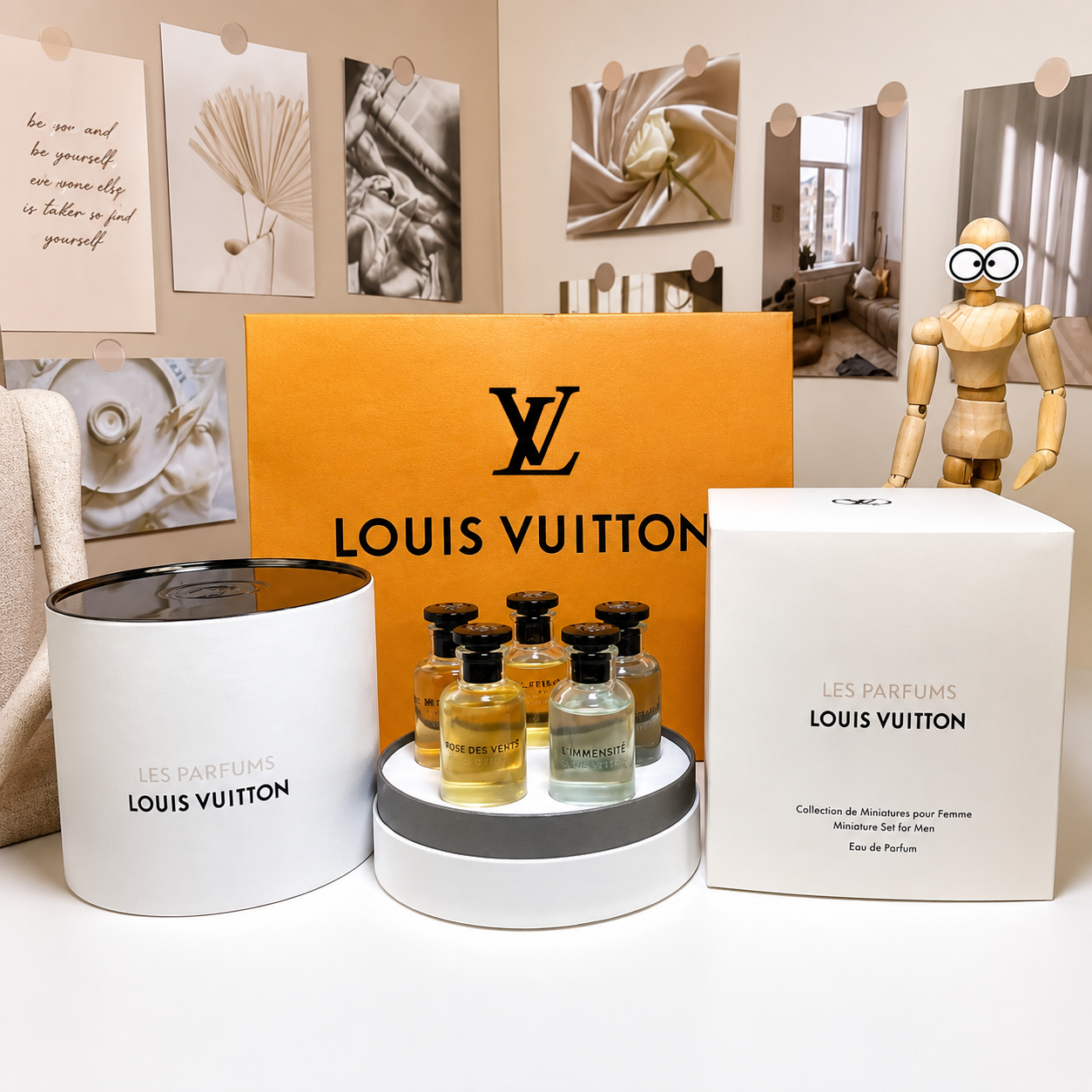 Coffret mini parfum LV