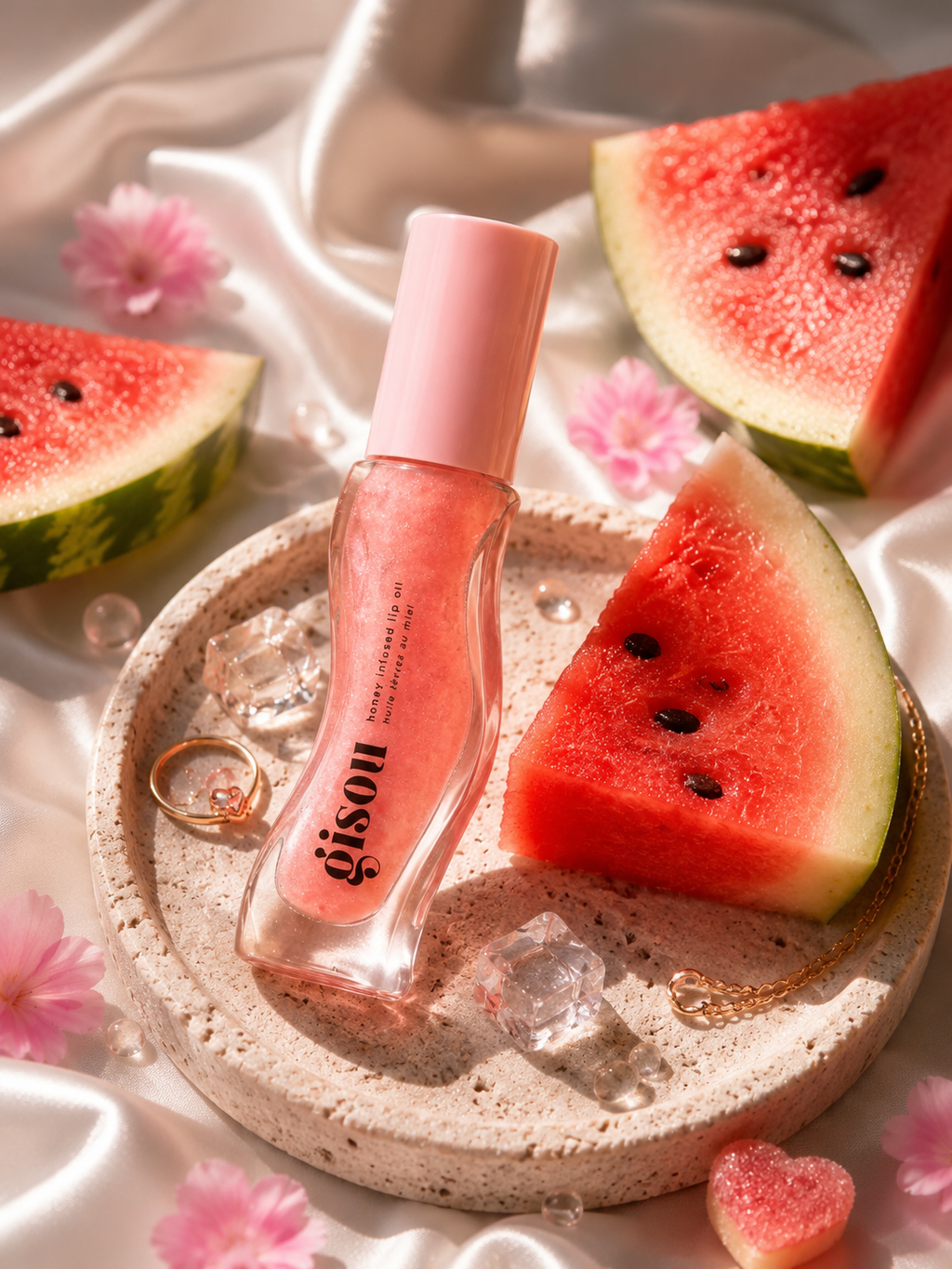 Gisou honey infused lip oil